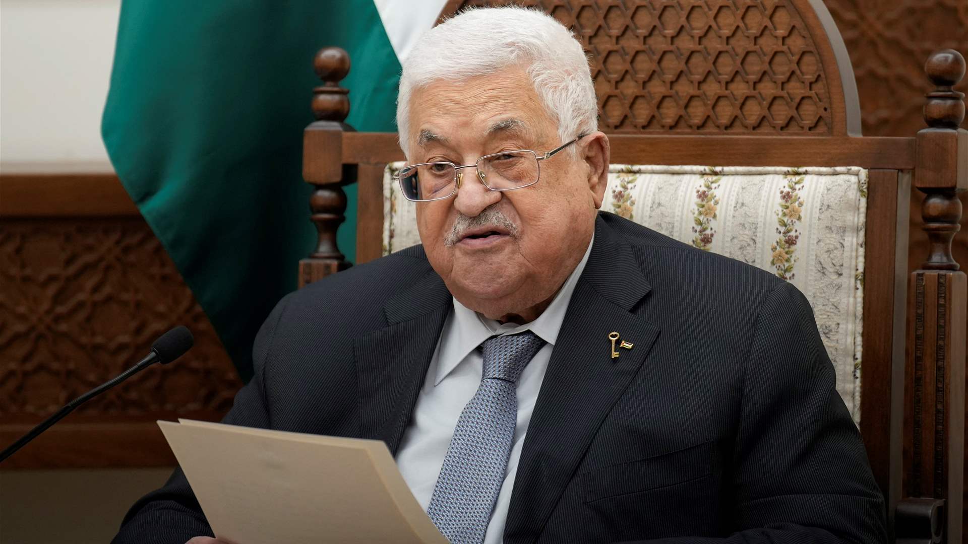  Palestinian leader announces presidential election in early 2027