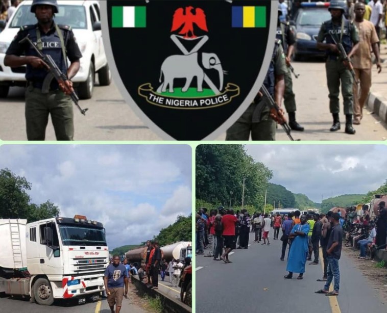 Lagos Ore Benin highway blockade incident