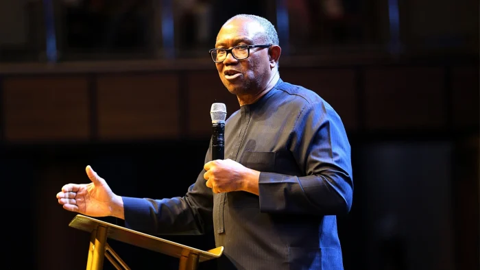 Peter Obi politics over enterprise and economic growth at a conference in Abuja