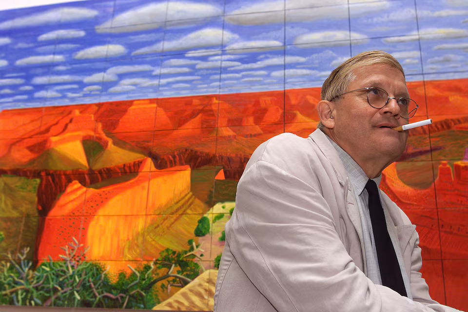 David Hockney, the British artist who went in search of Californian colour, dies at 88