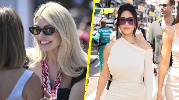 Holly Willoughby Monaco Grand Prix incident paddock interview