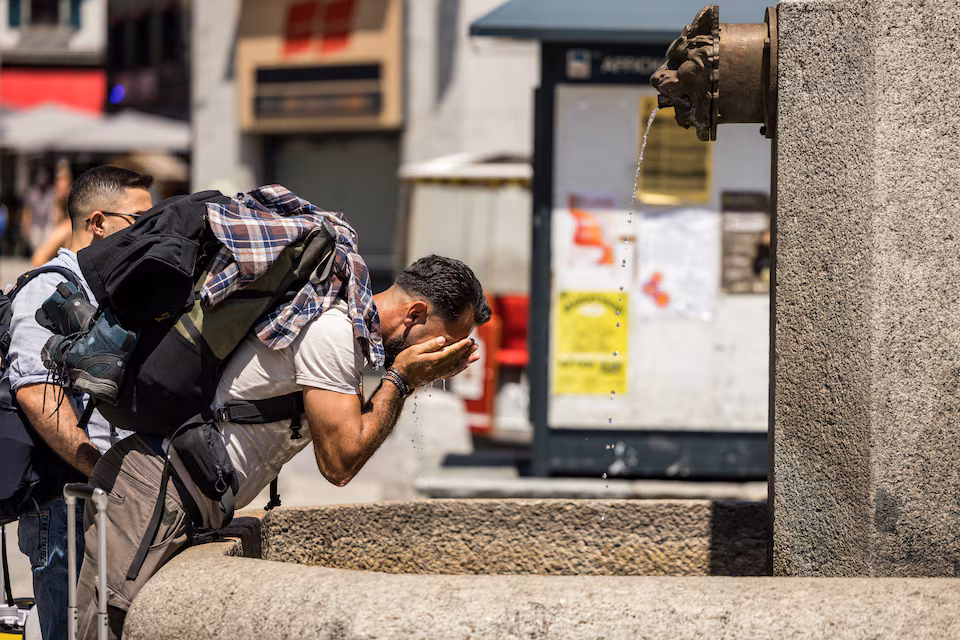 European heatwave temperature records