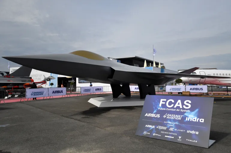 France Germany fighter jet collapse Future Combat Air System European defense project