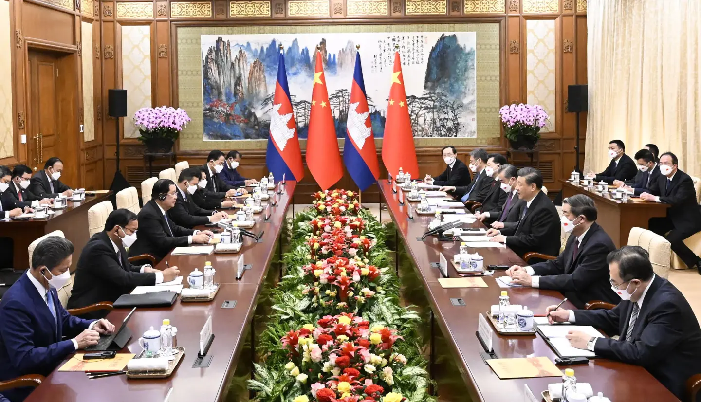 China's Xi proposes security partnership with Cambodia