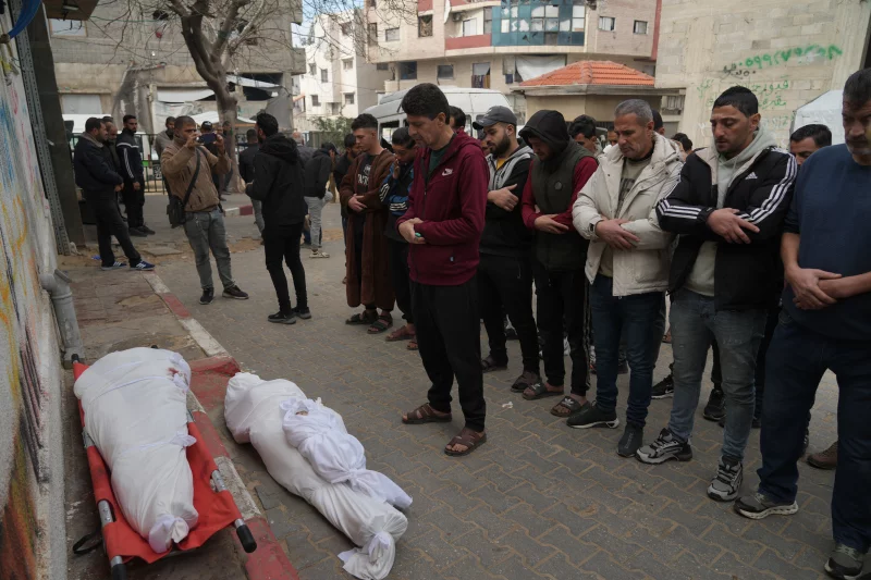 Gaza health officials say 3 killed in Israeli drone strike