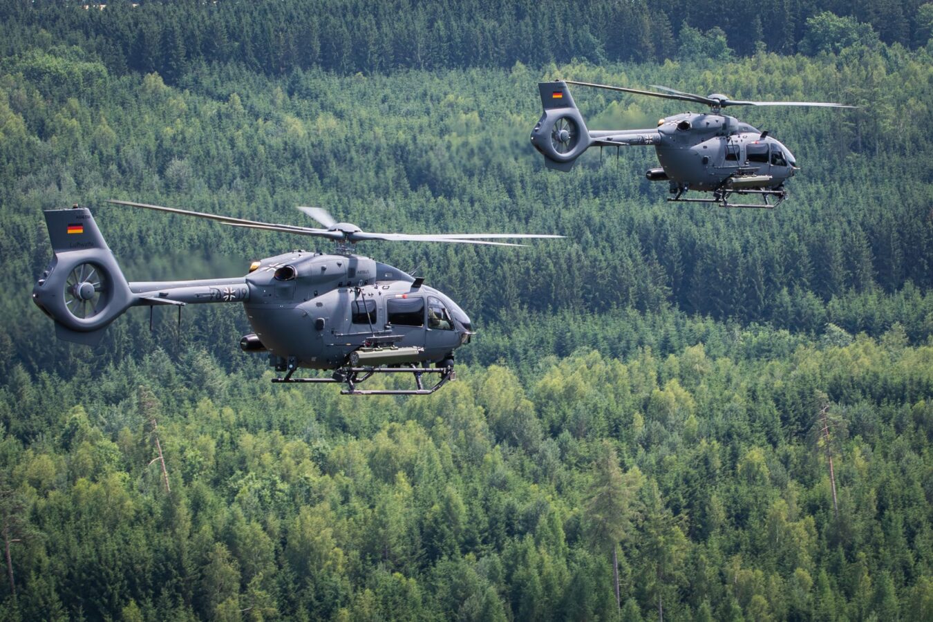 German H145M SOF helicopters