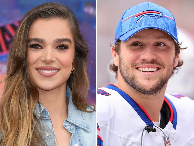 Josh Allen Hailee Steinfeld emotional message