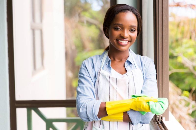Carlson Hotel Housekeeper Job Lagos performing room cleaning duties