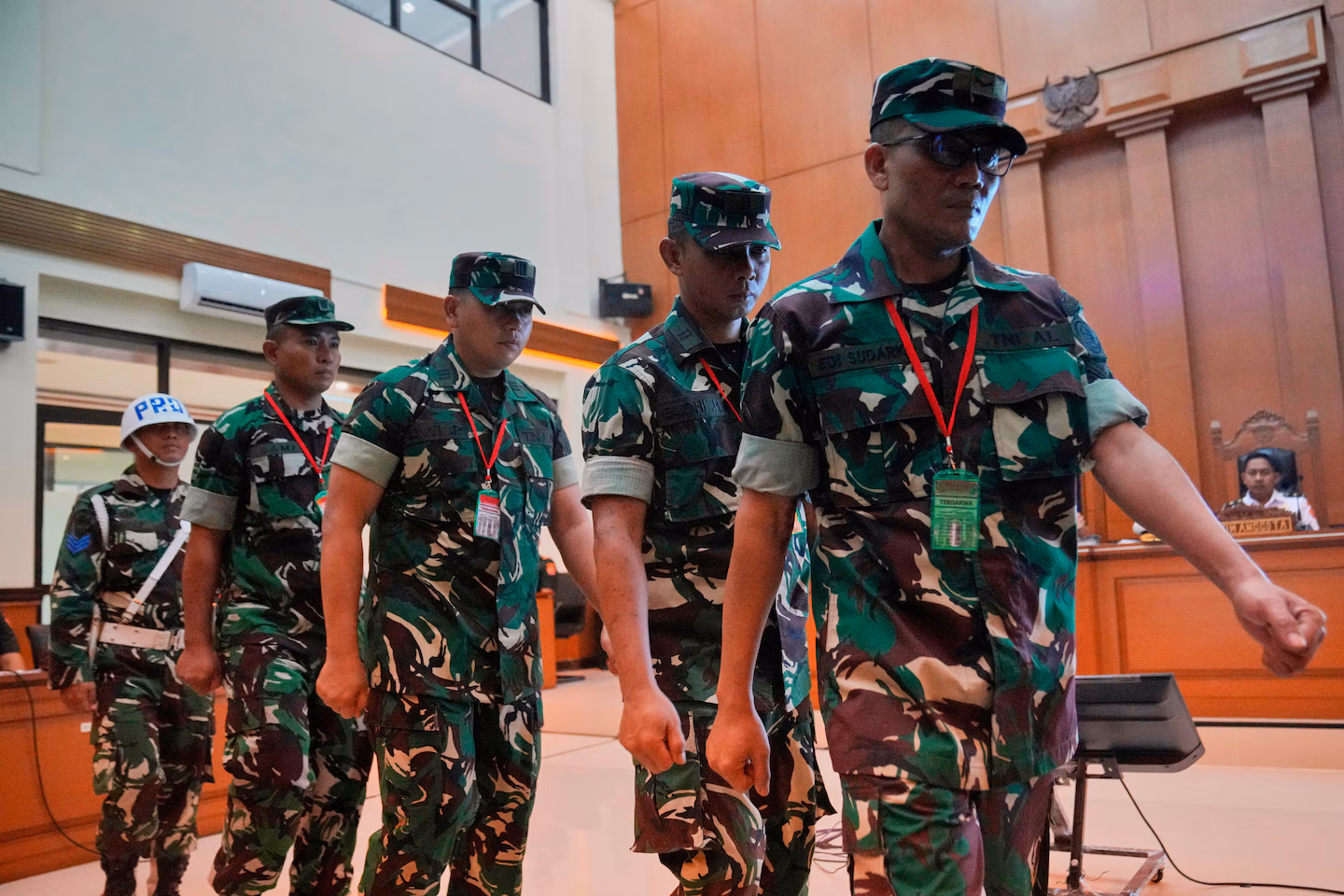 Military officers behind acid attack on Indonesian activist sentenced to jail