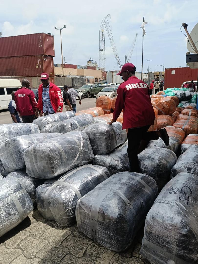 NDLEA seizes N12.4bn cannabis at Lagos Port, busts drug syndicate targeting passengers