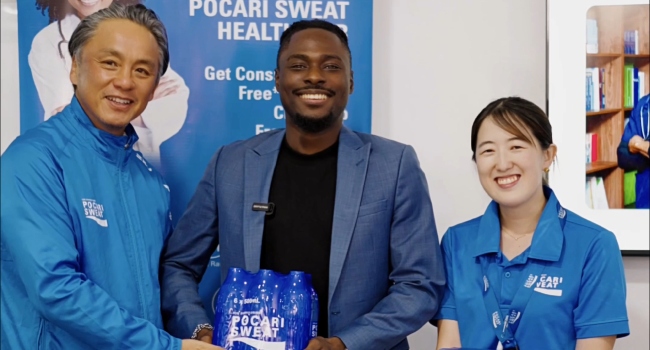 Faith Adewale Pocari Sweat Brand Ambassador in Nigeria