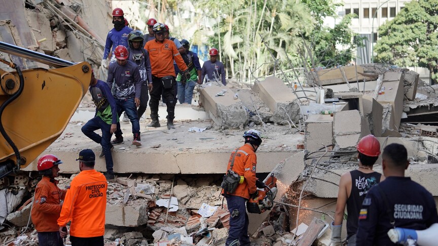 Venezuela earthquake Red Cross appeal emergency response and rescue operations