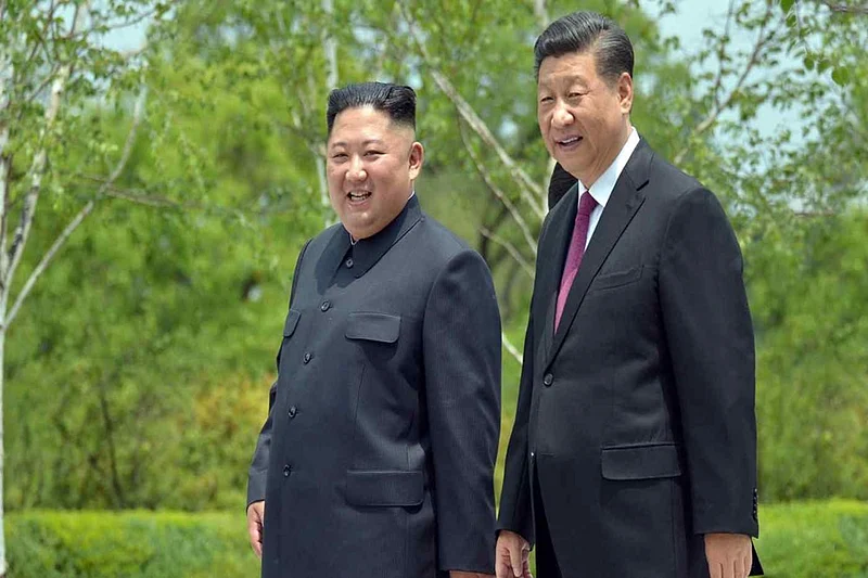 Xi Jinping North Korea visit showing diplomatic engagement in North Korea