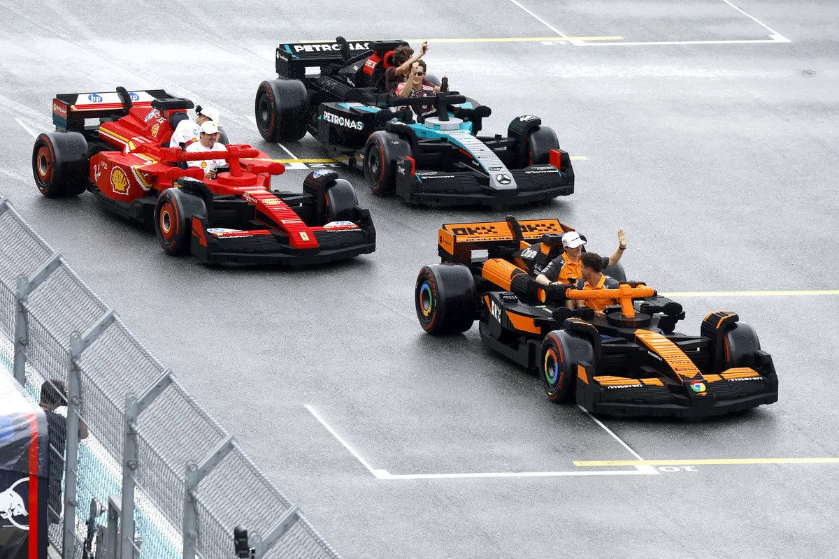 F1 Lego cars return for Silverstone after Miami GP chaos |