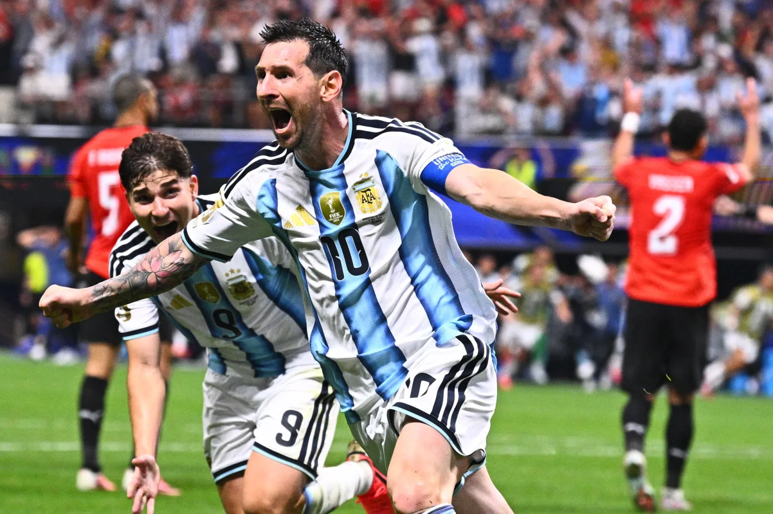 Argentina Comeback Against Egypt
