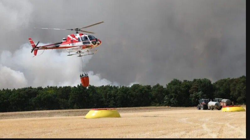 Nearly 1900 Hectares burned in France