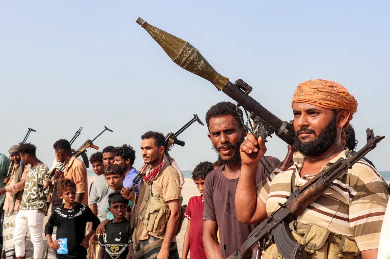 Yemeni strikes against the Houthi Coup