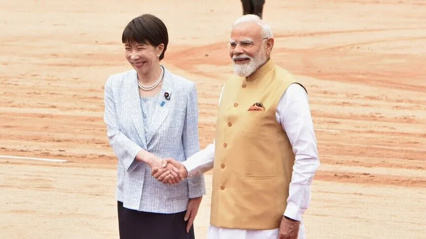 India Japan strategic partnership 2026 leaders Modi and Takaichi meeting in New Delhi summit talks