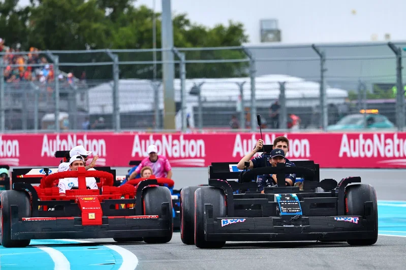 F1 Lego cars return for Silverstone after Miami GP chaos |