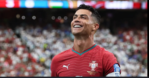 Cristiano Ronaldo, Portugal captain and one of football's most decorated forwards.