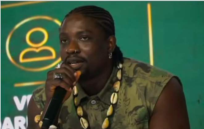 VeryDarkMan at NBA conference