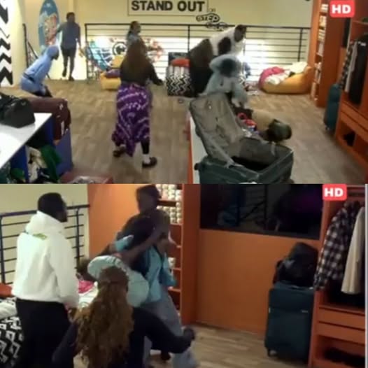 Sheba confronts Tram over the Keivo fight during a house meeting.