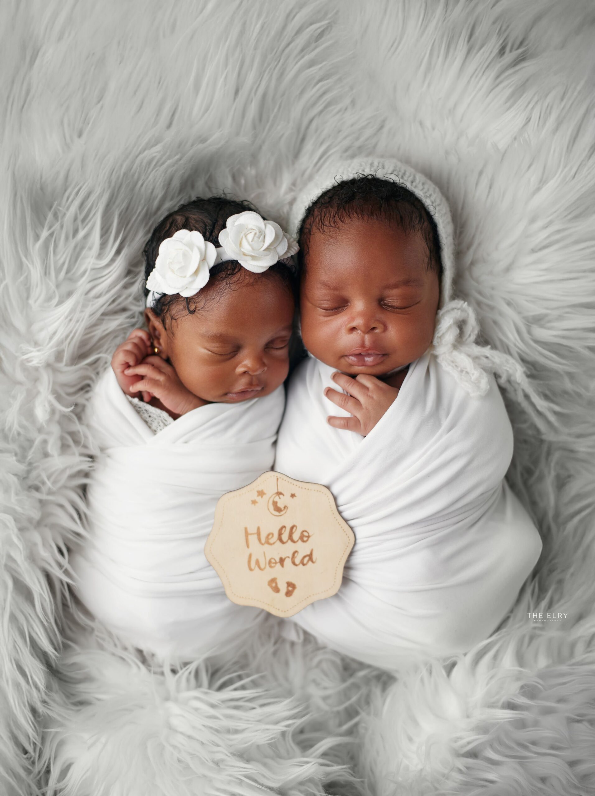 Nigerian mom welcomes twins after 12 years of waiting.