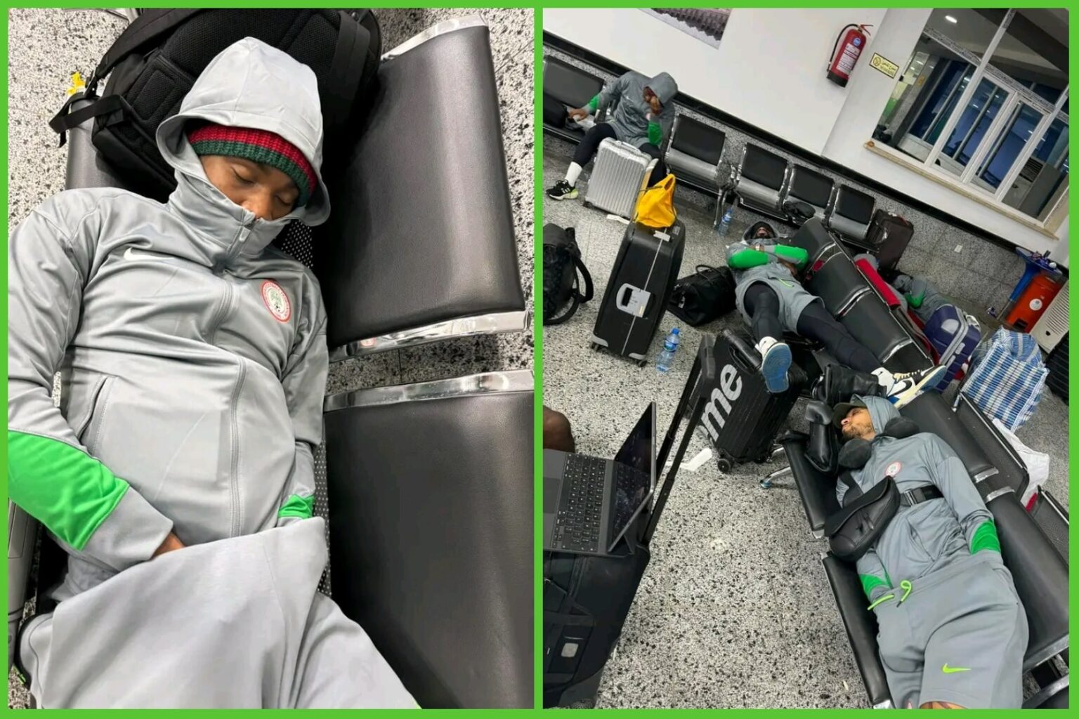 uper Eagles airport transport AFCON arrangements spark reactions in Uyo.