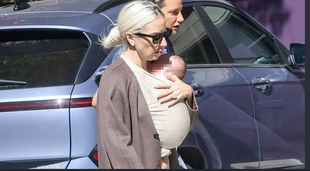 lady Gaga and fiancé Michael Polansky have welcomed their first child, according to US media reports.