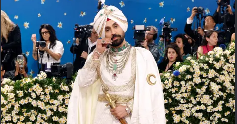 Diljit Dosanjh performing as a singer and actor