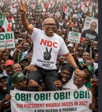 Peter Obi supporters 2027 election rally