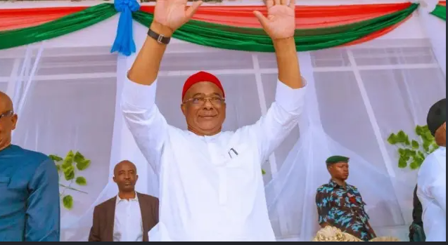 Wike and Uzodimma discuss the 2023 Imo election results.