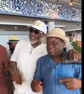 Aisha Buhari and prominent Nigerians seen on a luxury boat in Marbella, Spain.