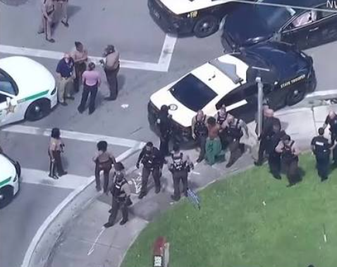 Miami Dade police pursuit hospital escape during car chase