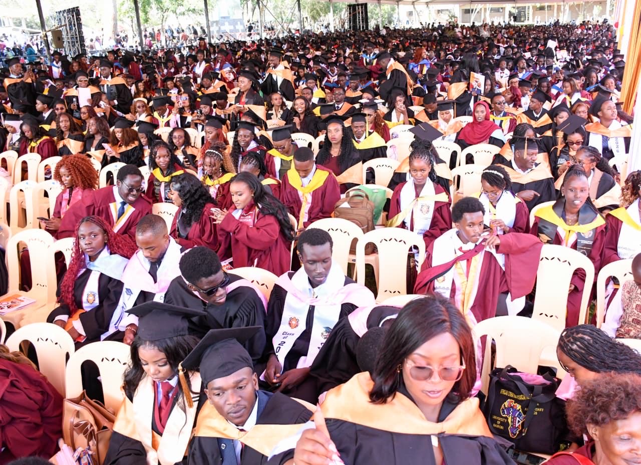 CUEA 45th graduation ceremony Nairobi as graduates celebrate their academic achievements