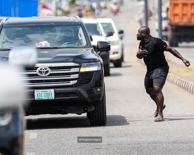 barefoot supporter peter obi run