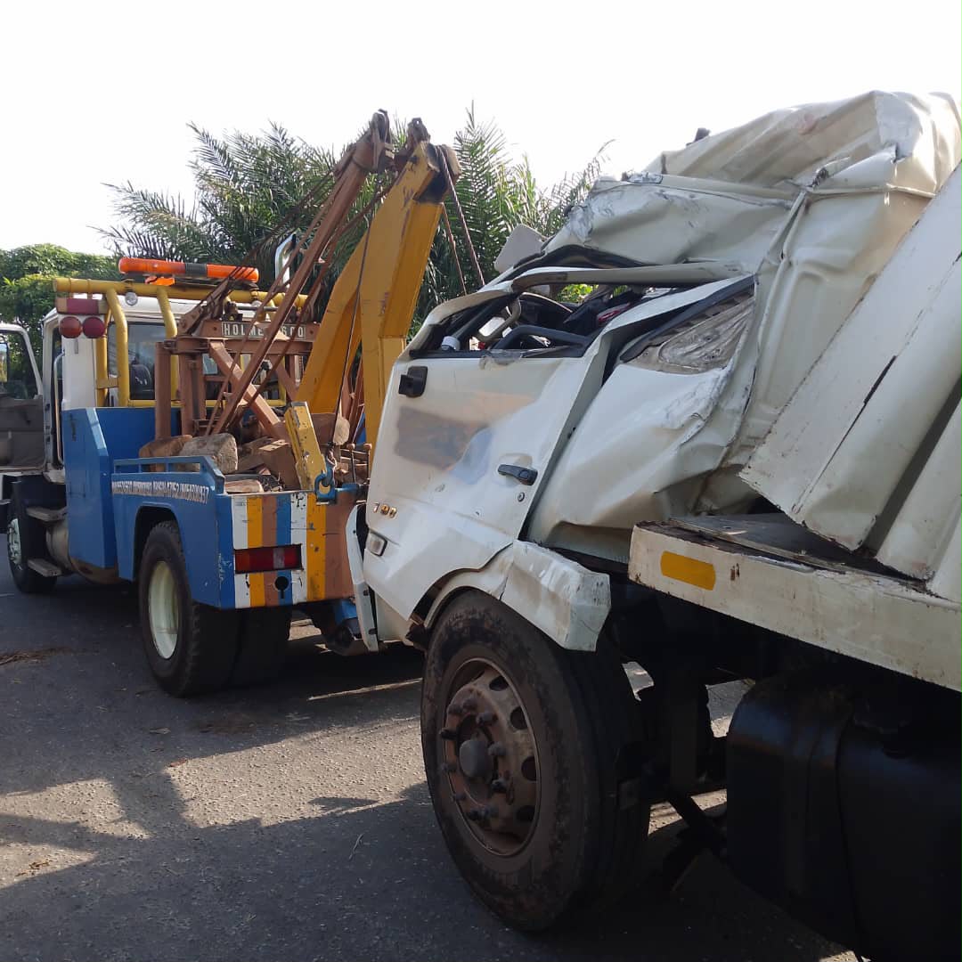 Lagos Container Truck Crash