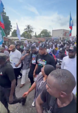 araba residents rally for Tinubu 2027 during a march organised by the Arewa for Asiwaju movement.