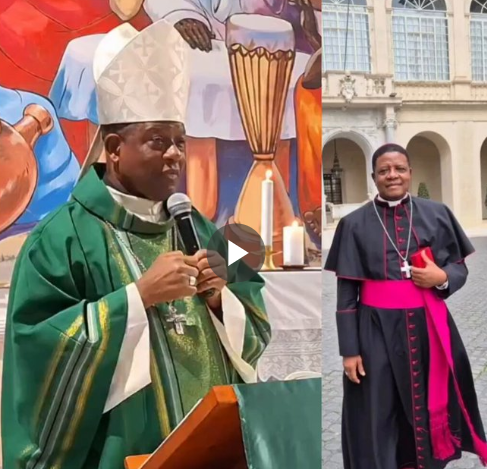 Bishop Godfrey Onah speaking about the challenges Nigerians face abroad.