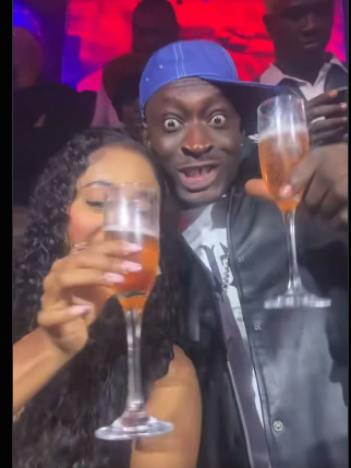  Carter Efe Taylor Jasmine Lagos club outing attracts attention online.