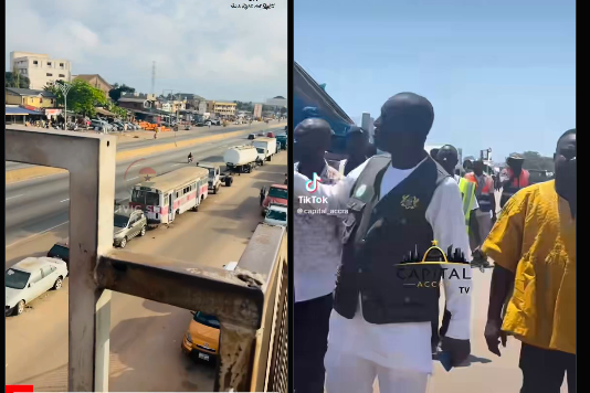 Ablekuma North road decongestion exercise targets roadside mechanics and traders.
