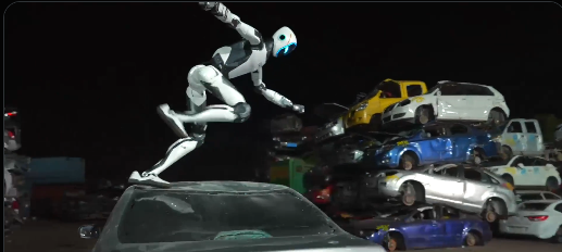 Unitree H2-X humanoid robot performing kung fu movements