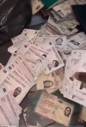South African ID documents fraud