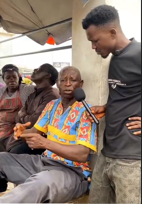 Elderly Nigerian voter supports Tinubu despite hardship