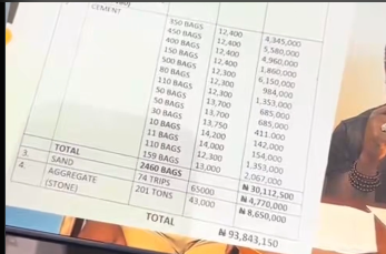 Burna Boy school project cost