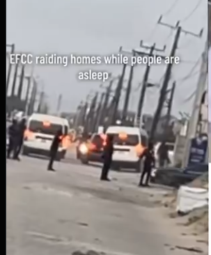 EFCC Orchid Road Lekki raid