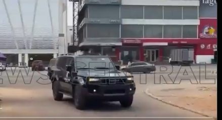 APC youth leaders Toyota Prado SUVs