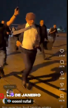 A viral video of Lula sprinting to a plane sparked widespread online humor and fitness debates across Nigeria.