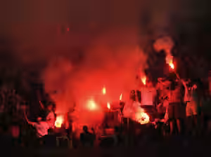 PSG title celebration footage false claims spread online.